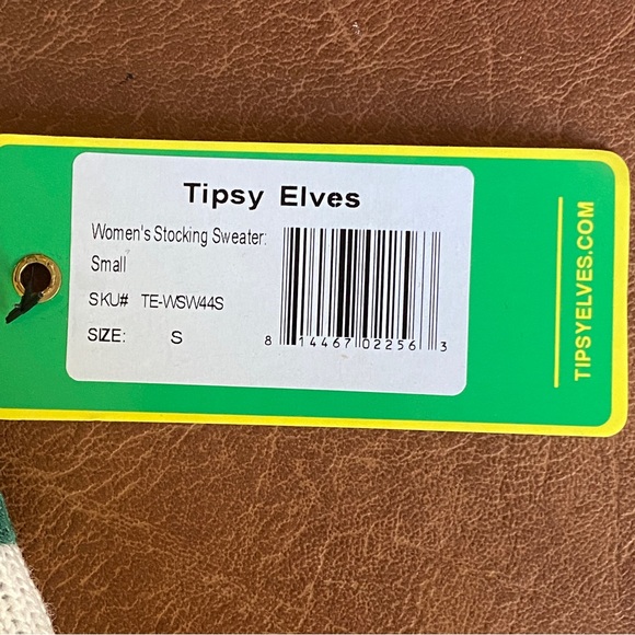 Ugly Christmas Sweater with Wine Holder Small NWT - Picture 15 of 16